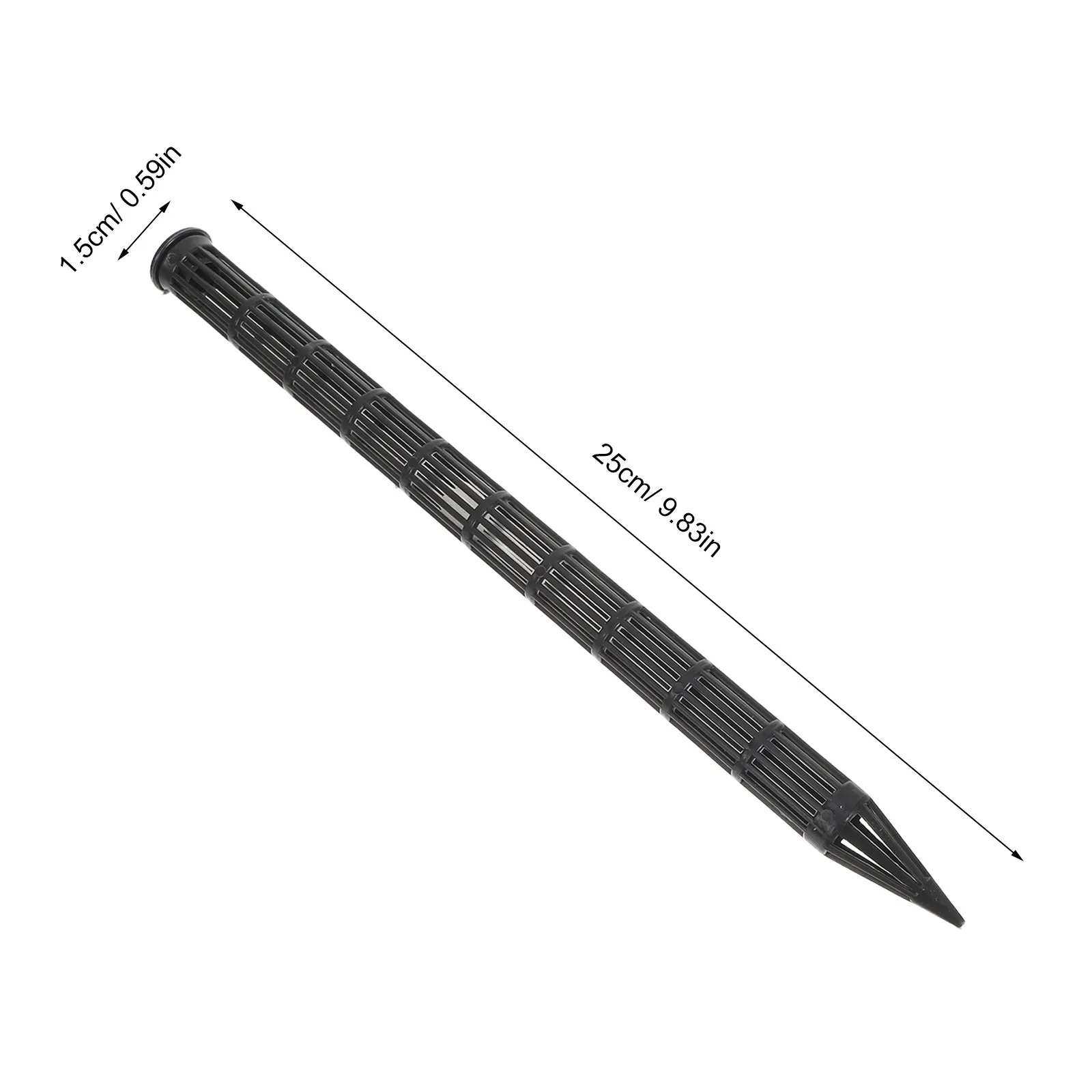 30Pcs Plastic Ventilation Plant Stakes 9.8 Inch Root Ventilation Tubes for Potted Plants Soil Aeration Stakes Indoor Outdoor