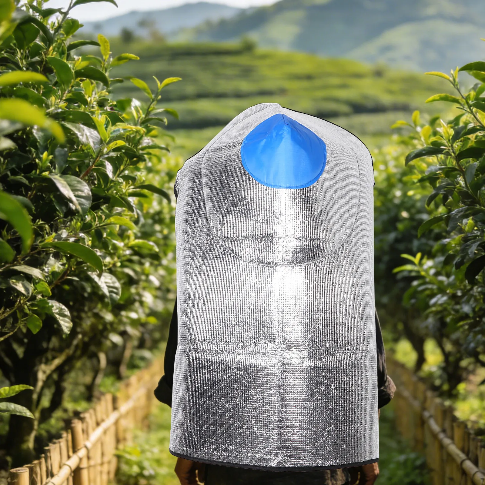 เสื้อคลุมกันน้ำทรงกรวย ขนาด 17 - Agriculture Farming Hats บทวิจารณ์และราคา