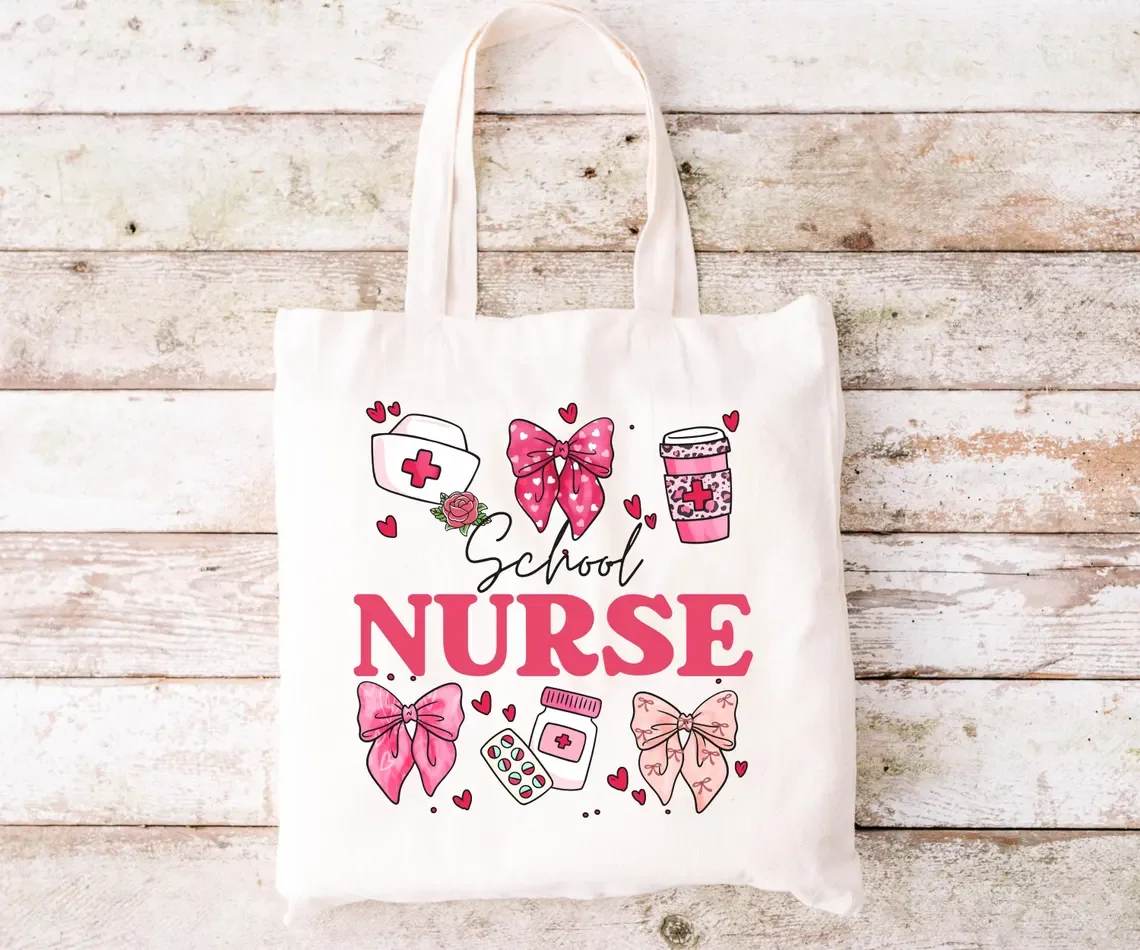 حقيبة حمل الممرضات، هدايا الممرضات المسجلة، هدية للممرضات، هدية ممرضة كوكيت، حقيبة حمل ممرضة عيد الحب، هدية تخرج الممرضة