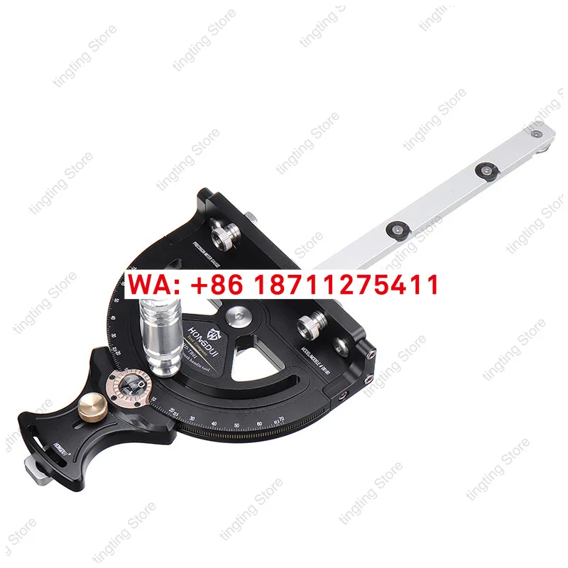 Woodworking table saw push handle, mountain table saw, band saw, protractor, cross cutting and oblique cutting pusher