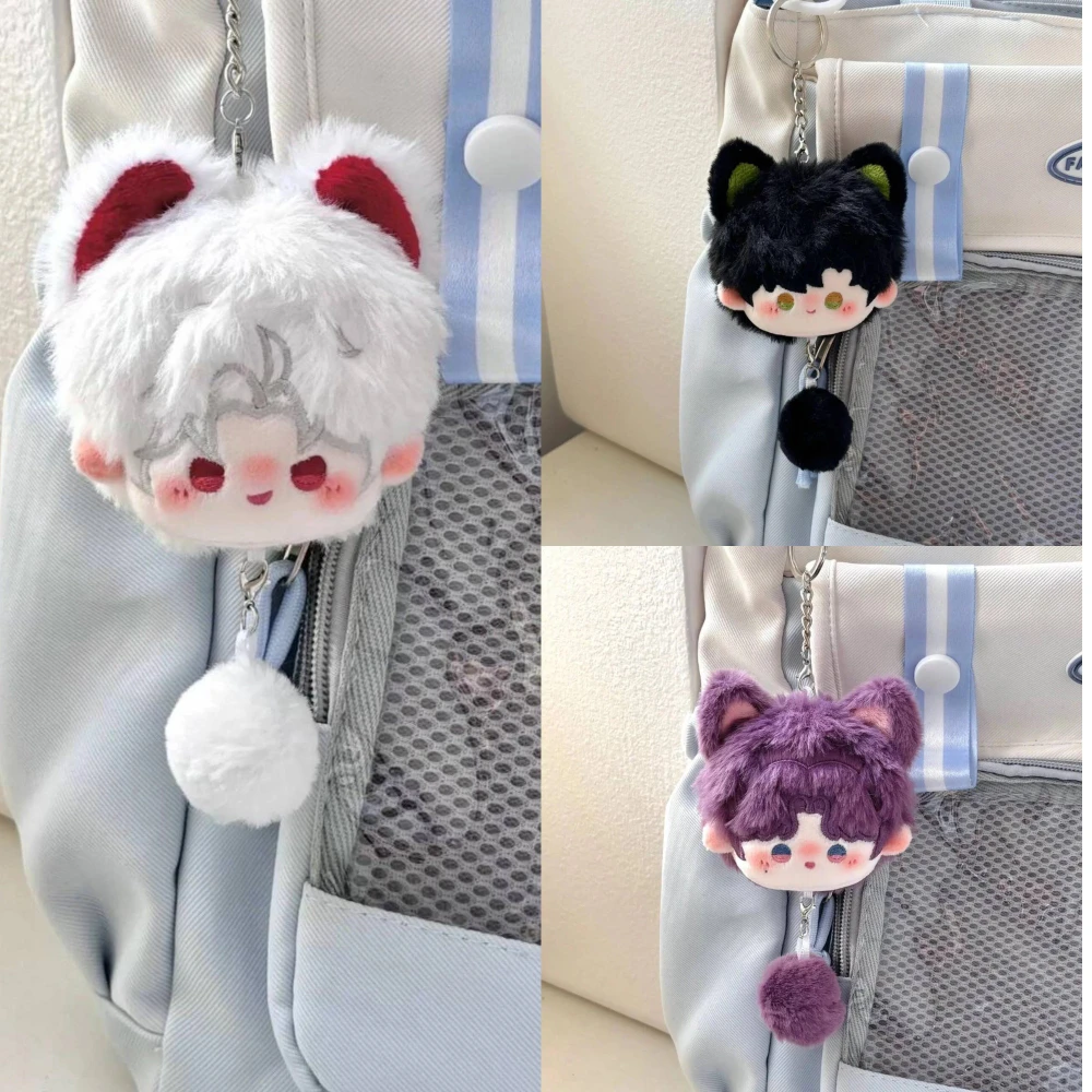 

Подвеска с изображением игры Love and Deepspace Kawaii Xavier Zayne Rafayel Sylus, плюшевая кукла, сумка, подвеска, брелок