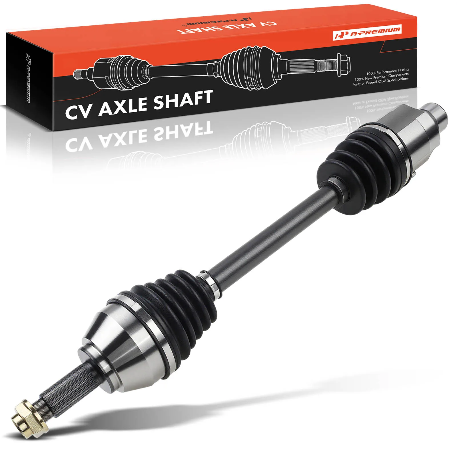 A-Premium Front Passenger Side CV Axle Assembly for Mini Cooper Paceman 2013-2016 Cooper Countryman 2011-2016 Automatic Trans.
