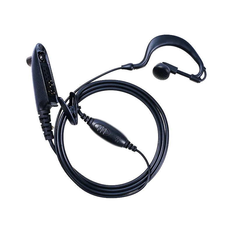 PTT Mic Earpiece VOX Walkie Talkie Headset for Motorola HT750 HT1250 HT1250LS HT1550XLS GP328 GP329 GP340 GP380 Radio Earphone