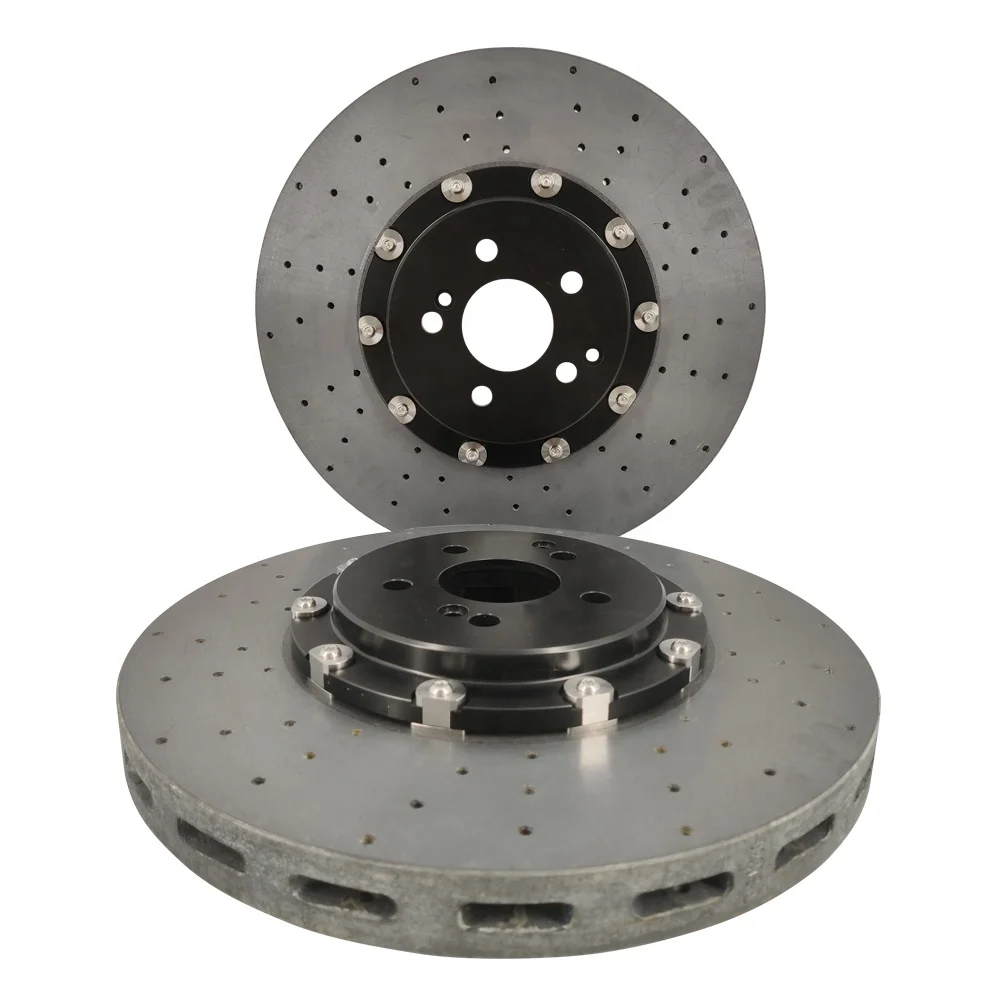 Carbon Fiber Ceramic Brake Discs Rotors for Mercedes Benz W140 W210 W213 E63S E Class Amg