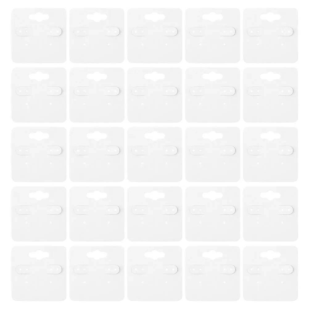 

200Pcs Jewelry Display Cards for Earrings Paper Tags Stud Holder Packaging Sell Card Lightweight and Portable