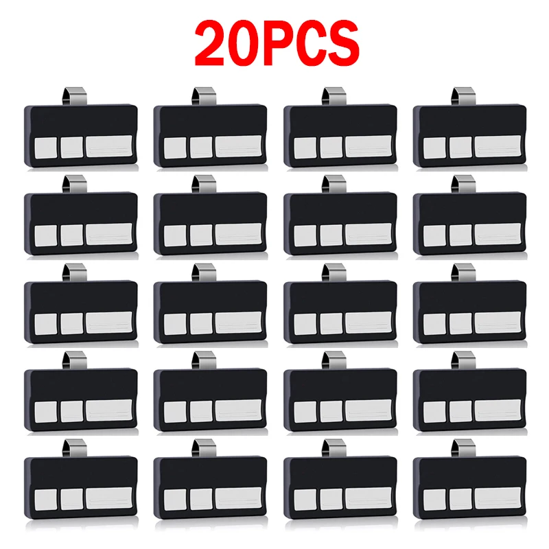 

20PCS LiftMaster Garage Door Remote Control For 4333E 4330E 4335E 4332E 4332EML 4330EML 4333EML 4335EML 433.92MHz Gate Opener