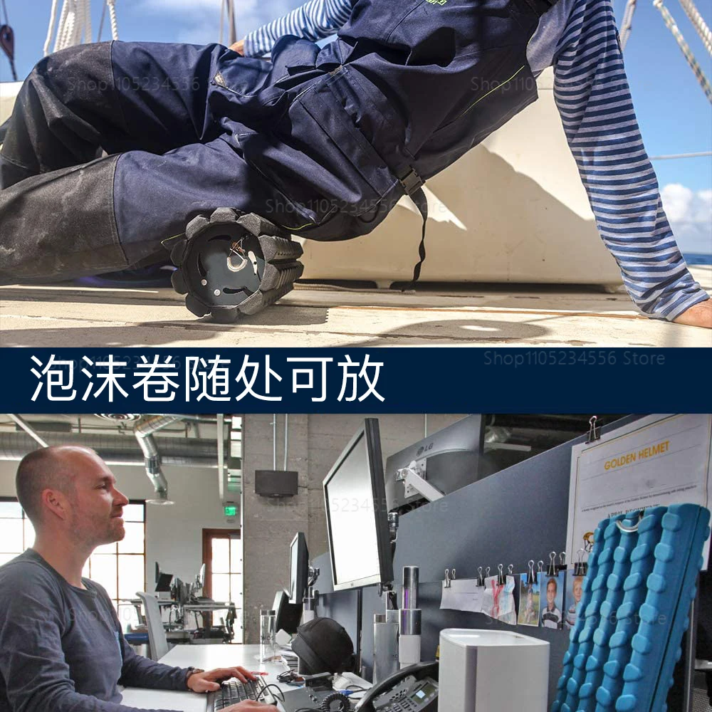 أسطوانة إسفنجية صغيرة محمولة قابلة للطي لاستعادة العضلات #6