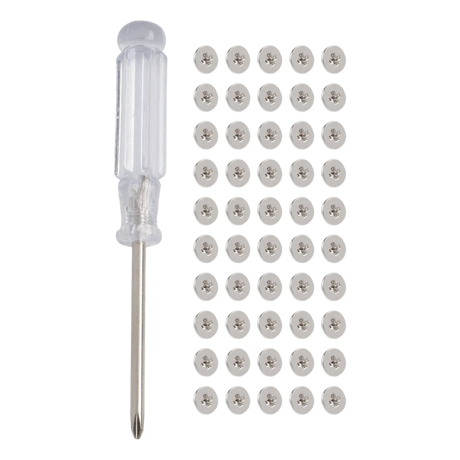 PC Mounting Screws Flat Head Screws Rust Resistant Screws For Computers Nickel-plated Finish Carbon Steel Flat Head Design