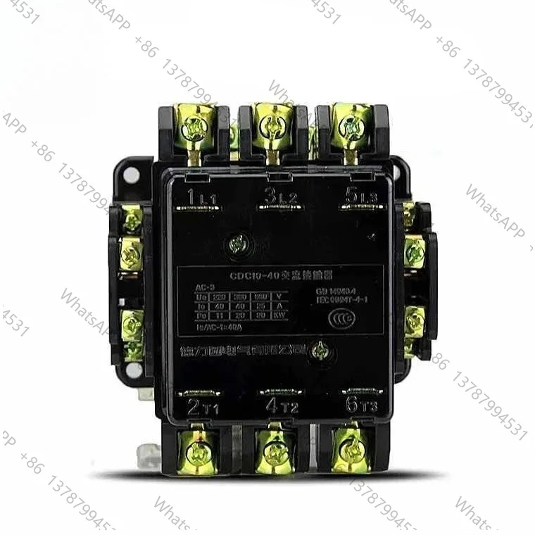 AC Contactor CDC10-20A CJ10 CJT1 10A 20A 40A Coil 380v 220v 110v 36v  CDC10