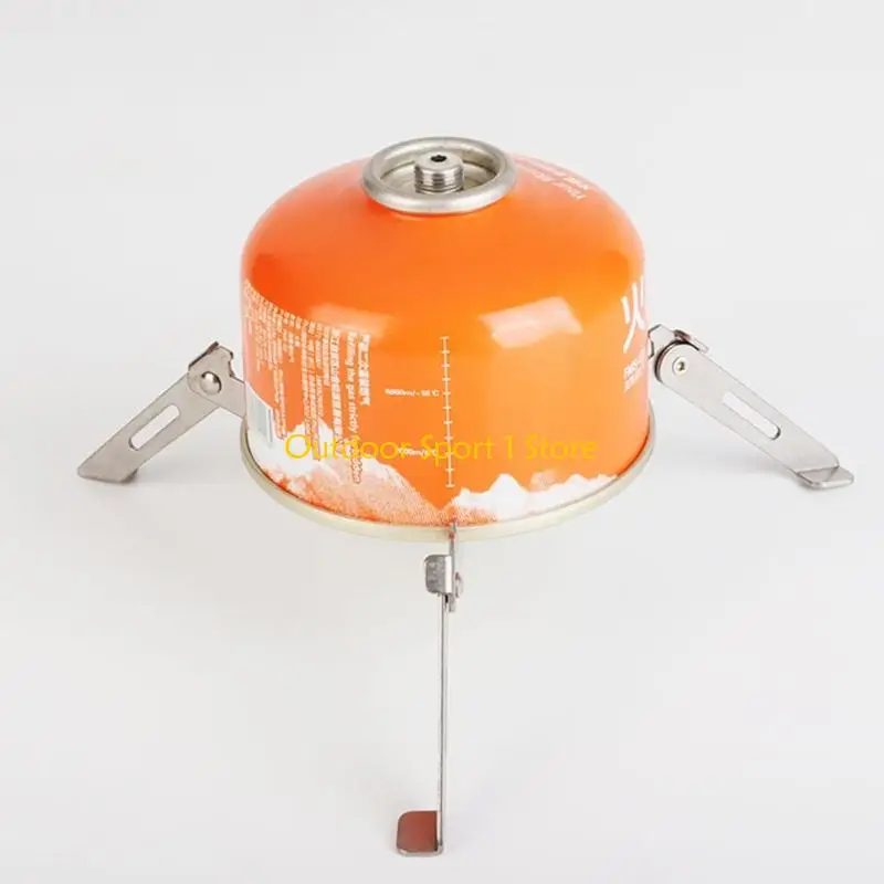 A0KA Camp stove Holder Gas Canister Stabilizer Camping Gas Tanks Support Tool