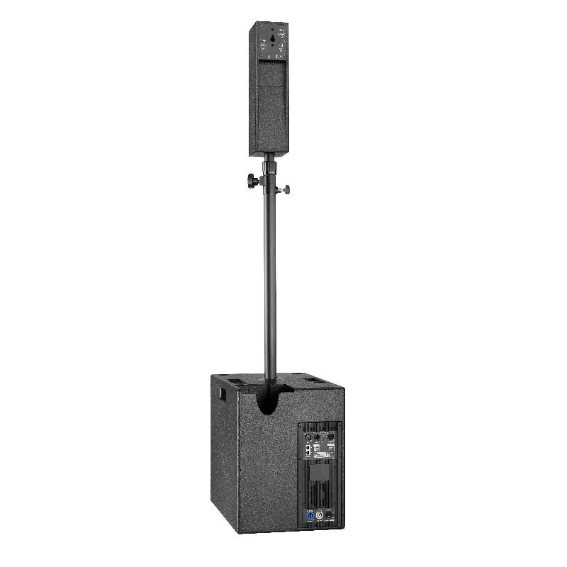 Outdoor Audio System Active Curved Pillar Array Speaker System Professional Audio System