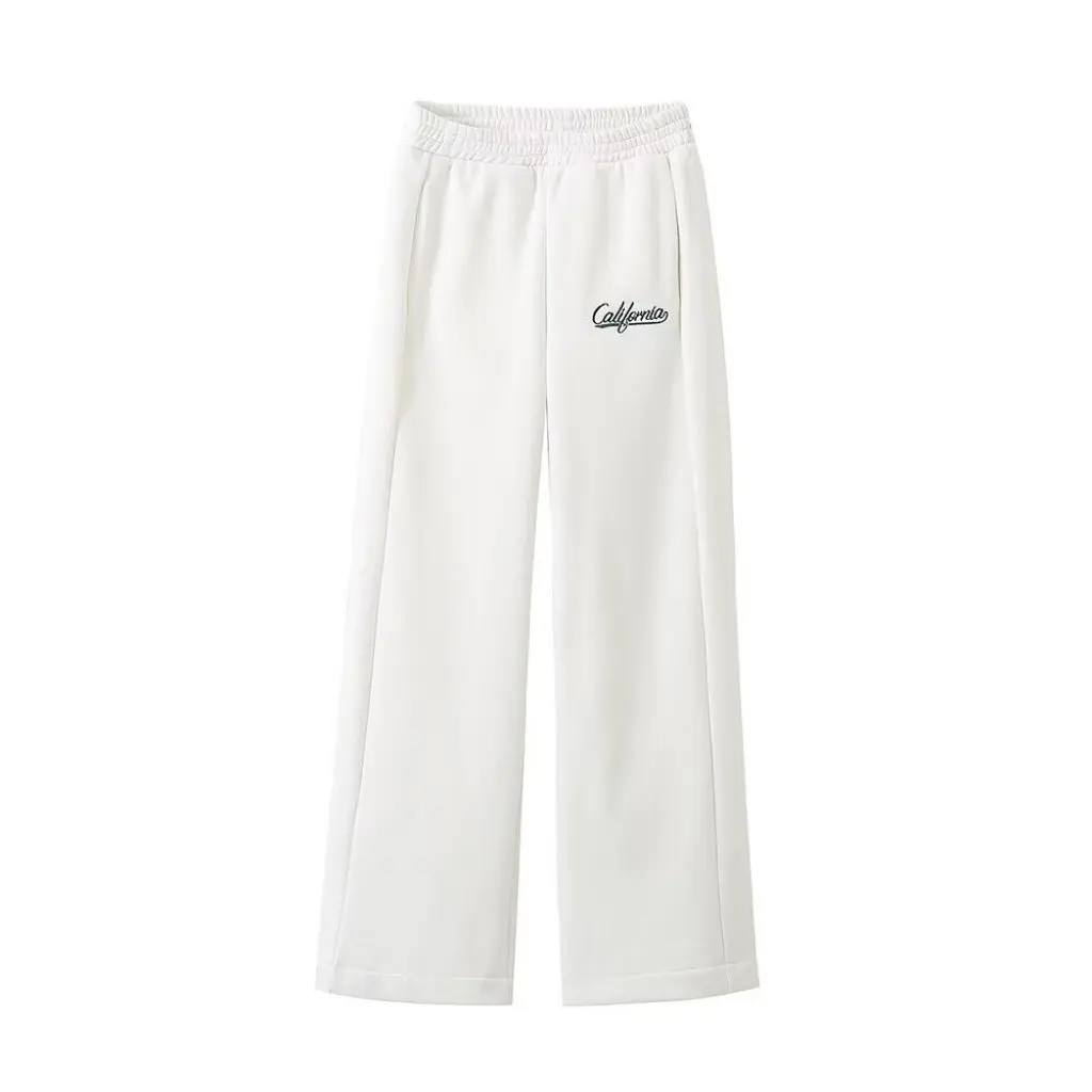 Maglione girocollo alla moda e pantaloni da jogging dritti Set Collezione invernale in stile europeo e americano Manica corta lunga