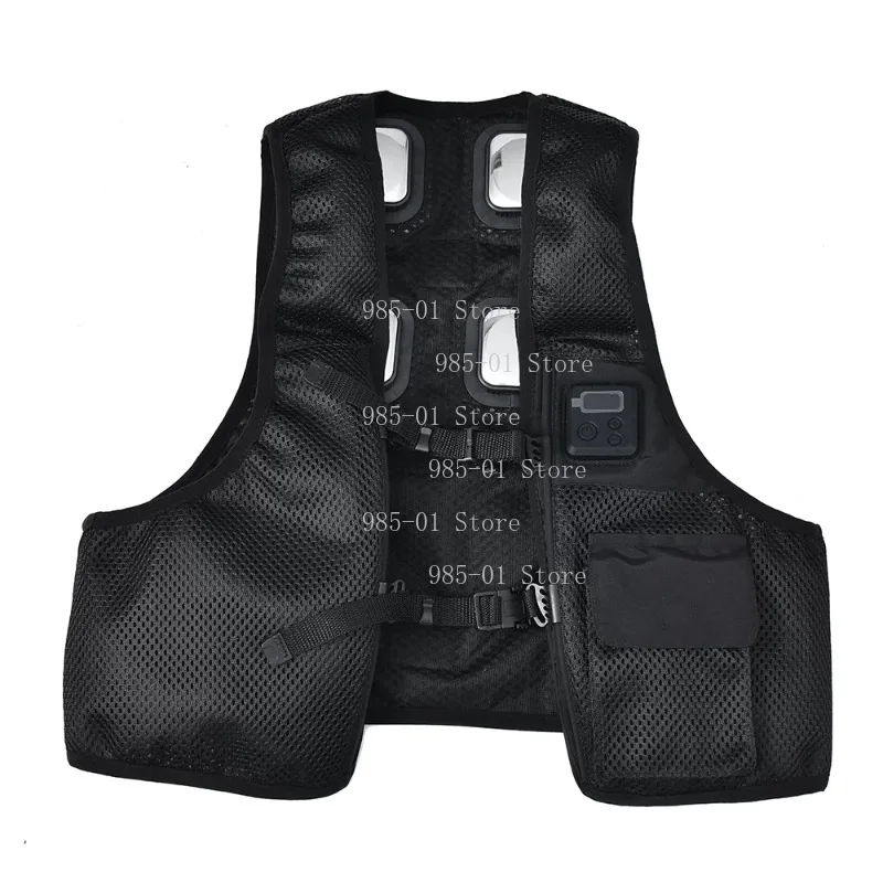 Smart Heated & Cooling Vest, Rechargeable Semiconductor Air Conditioner Vest, Outdoor 4 Seasons Temperature Control Vest