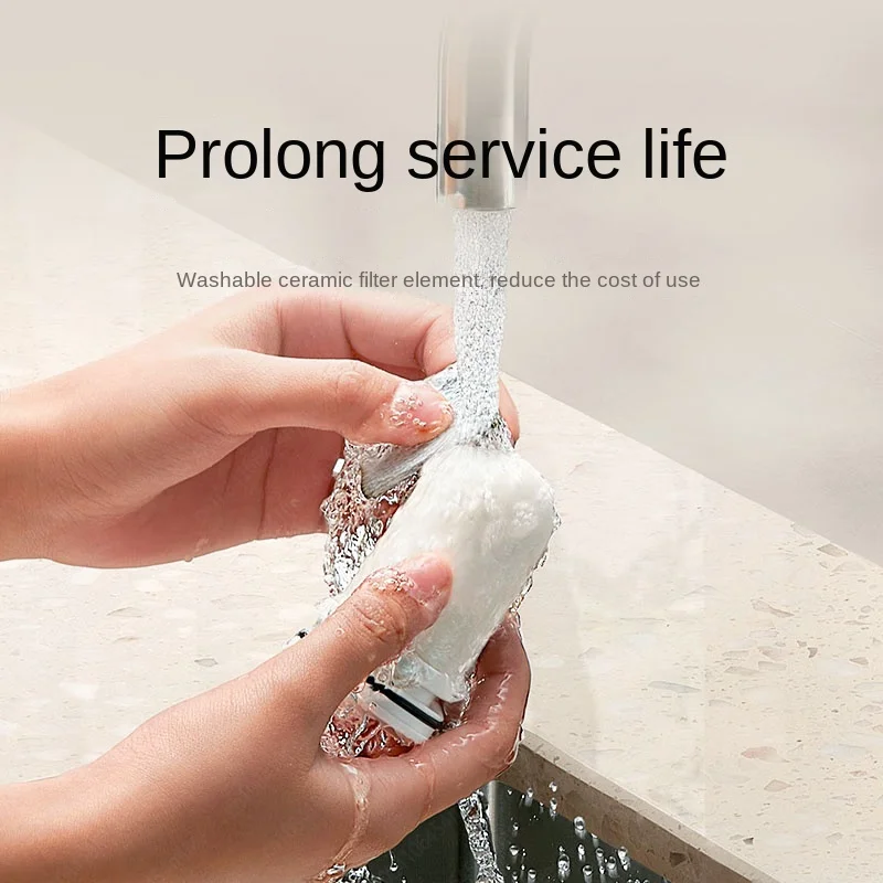 Original Xiaomi Mijia Tap Water Purifier2 Kitchen Faucet activated carbon Percolator Water Rust Bacteria Replacement Filter image 3