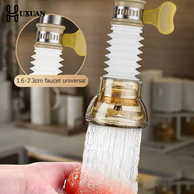 Universal 360 Swivel Water Saving Faucet Nozzle Replaceable Kitchen Faucet Filter Bathroom Faucet Bubbler Sink Accessories