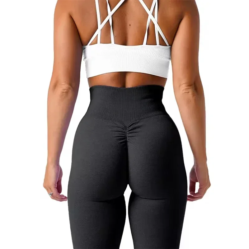 

Speckled Scrunch Seamless Leggings Women Soft Workout Tights Fitness Outfits Yoga Pants Gym Wear