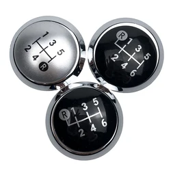 Gear Shift Knob Top Cover Cap Emblem For TOYOTA COROLLA 1.8MT 2007-2013 AVENSIS RAV4 YARIS D4D URBAN ALTIS SCION TC