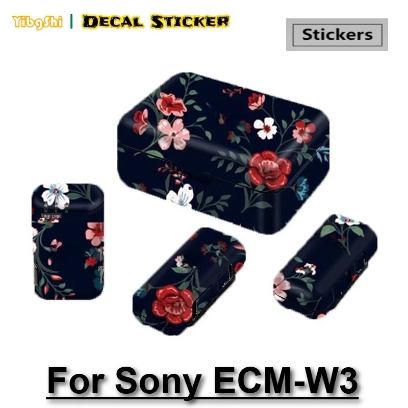 

Для Sony ECM-W3 беспроводной петличный микрофон, наклейка, защитная наклейка на кожу, виниловая пленка, защитное пальто от царапин