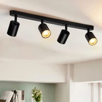 Dimmable Led GU10 Spotlight Clothing Store Background Wall Spotlight 7w 12W Trail Light Surface Mounted Ceiling Spotlight AC 220 3
