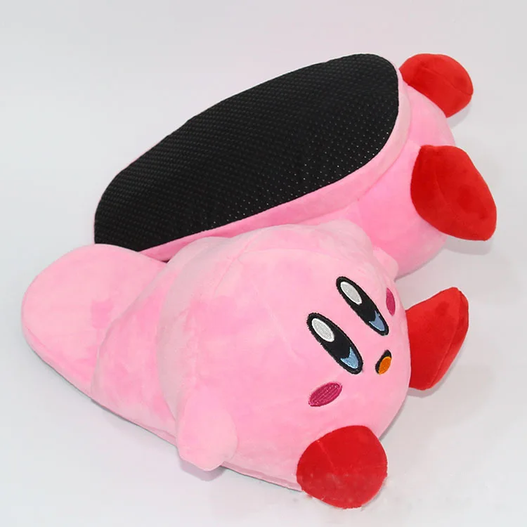 Kawaii Kirbys süße Baumwolle Hausschuhe Hause Schuhe kreative Cartoon Design Herbst Winter warme rutschfeste Schuhe Geburtstag Mädchen Geschenke