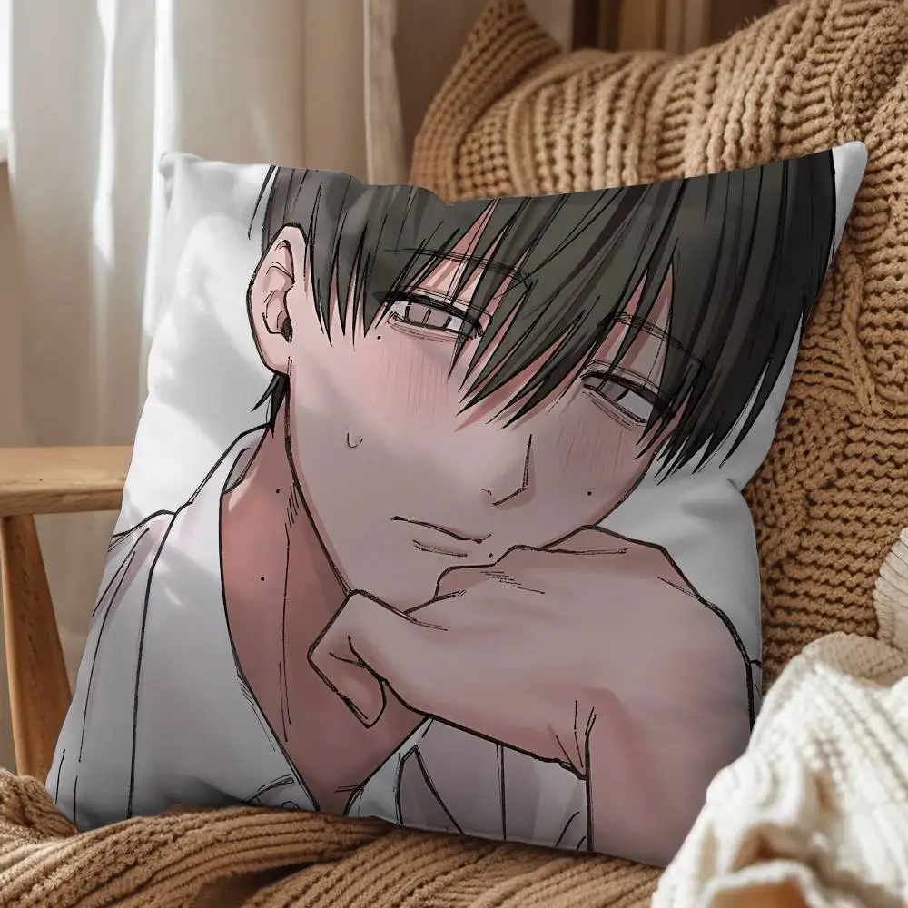 Yoshiki Fake Summer Hikaru Died day gift Pillow Case Living Room Sofa Cushion Cover Suitable For Home Bedroom Room custom