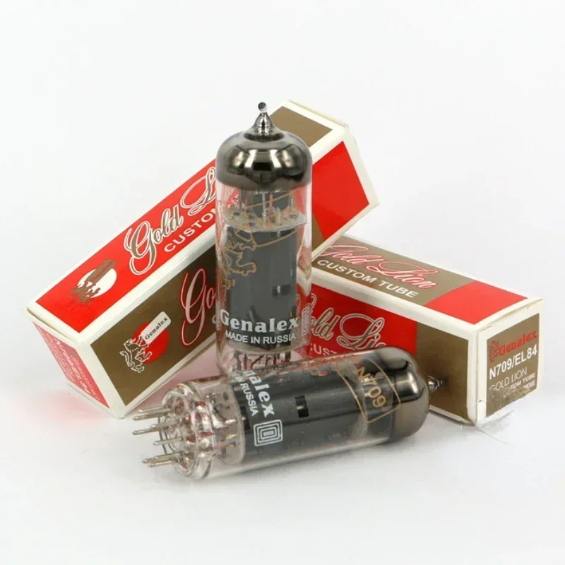 N709/EL84 Vacuümbuis GOUD LEEUW Vervanging 6P14 6N14P 6BQ5 7189 Fabriek Test Match DIY Buizenversterker