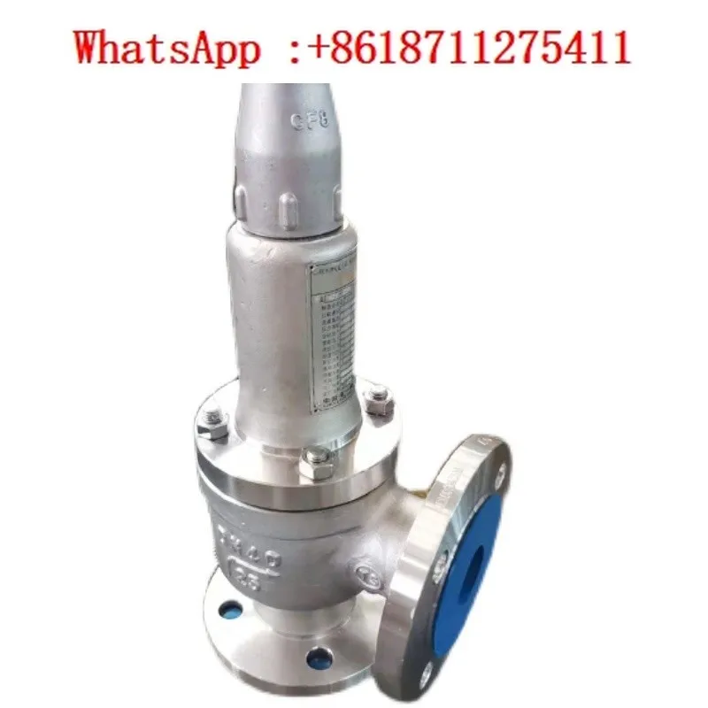 

Safety valve stainless steel A42Y-16P/DN50 flange spring full opening natural gas pressure relief valve