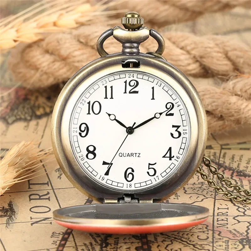 Винтажные кварцевые карманные часы с Рождеством и Новым годом в стиле ретро для мужчин и женщин, ожерелье-цепочка, рождественский подарок другую семьи