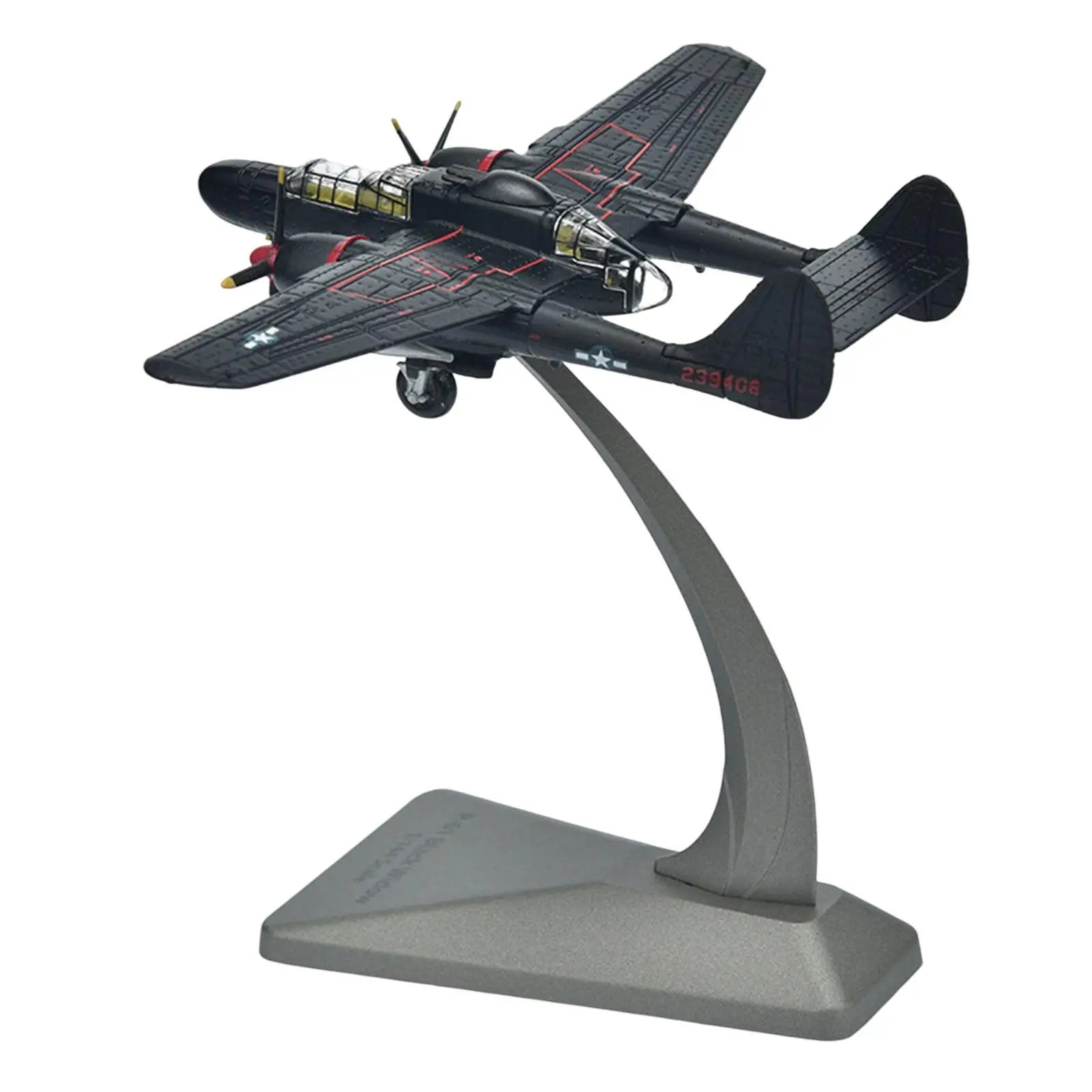 

1/144 Aircraft Plane Model with Display Stand for Living Room Cabinet Office