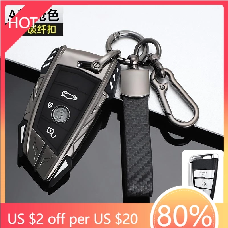 

Стайлинговый чехол для ключей из цинкового сплава для BMW X1 X3 X4 X5 F15 X6 F16 G30 7 серии G11 F48 F39 520 525 f30 118i 218i 32