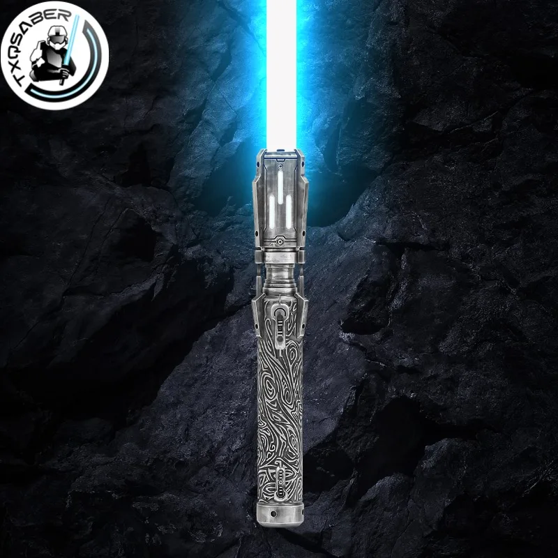 

TXQSABER Satele Shan Neo Pixel Lightsaber Smooth Swing Металлическая ручка Blaster FOC Bluetooth Реплика лазерного меча Косплей Детские игрушки