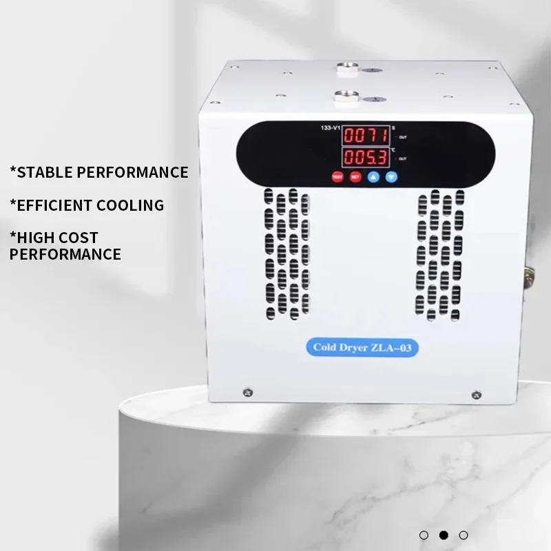 200L/Min Cold Dryer Electronic Condenser Compressed Air Drying Water Filter Refrigeration Dryer Dehumidifier