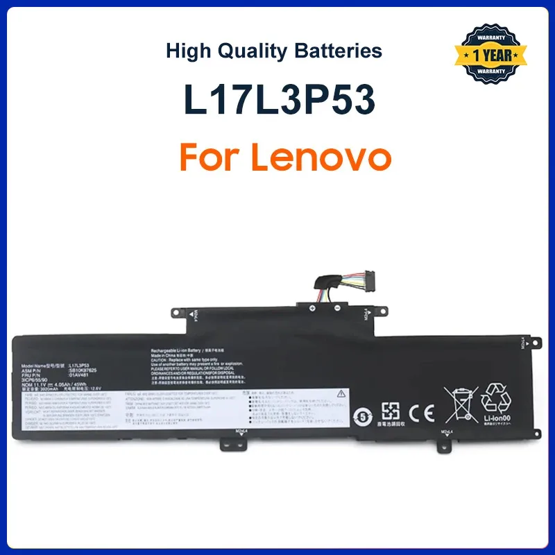 

L17L3P53 L17M3P55 L17C3P53 Battery For Lenovo Thinkpad S2 Yoga L380 L390 Thinkpad Yoga S2 2018 Series 01AV481 01AV483