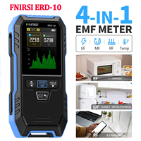 FNIRSI ERD-10 4-IN-1 Electromagnetic Radiation Detector EF/MF Radio Frequency Tester Electromagnetic Field Personal Dose Alarm