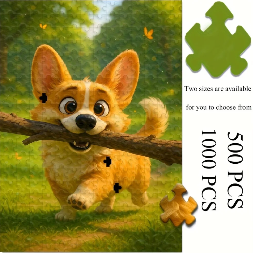 

Яркая красочная головоломка с совой-500/1000 шт., художественная фантазийная тема, интеллектуальная игра для взрослых и детей, домашний декор, подарок