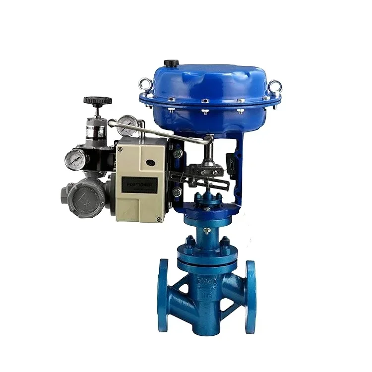 

COVNA Pneumatic Flange Globe Valve Pneumatic Fluorine Lined Control Valve with Positioner