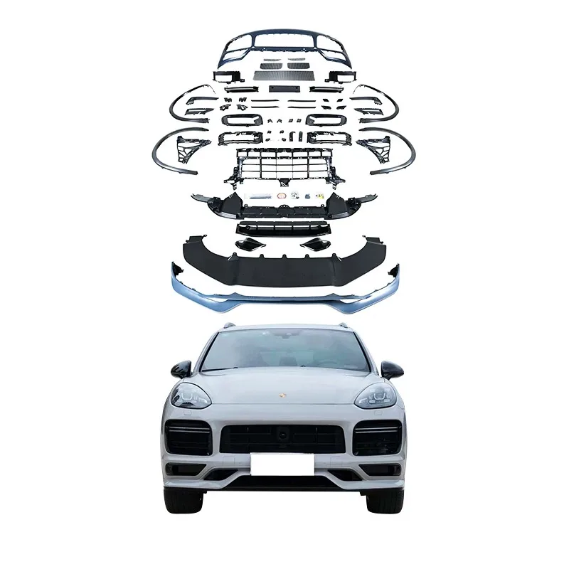 

Suitable for 2015-2017 Cayenne 958 upgrade and modification SportDesign Surrounding kit, front bumper, car grille