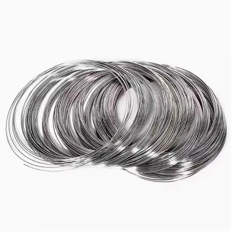 Stainless Steel Soft/Hard Steel Wire Diameter 0.05-6mm Single Strand Lashing Soft Iron Wire Rustproof