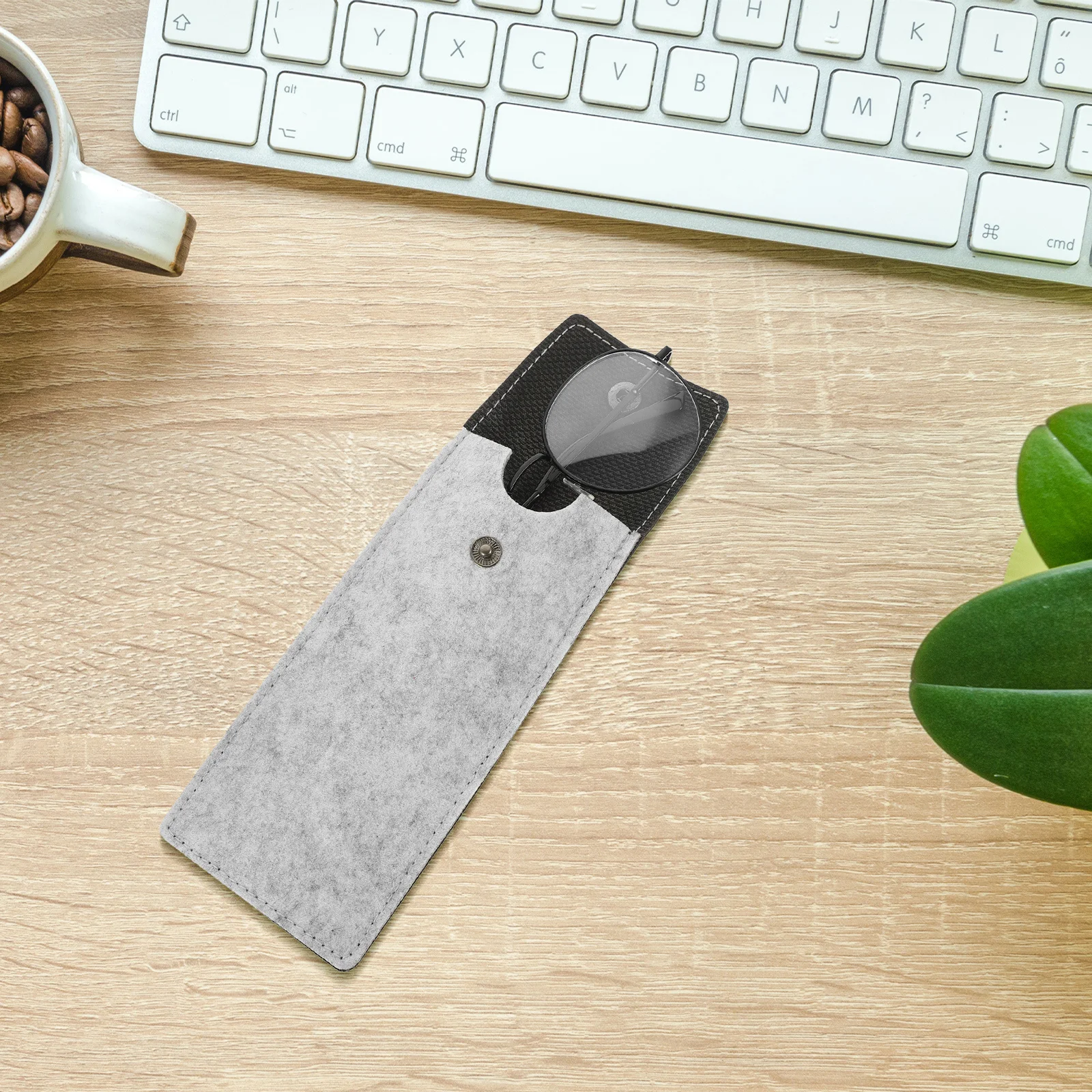 

3Pcs Glasses Bag Felt Pouch Soft Eyeglasses Case Thin Protective Reading Glasses Storage Bag Travel Sunglasses Sleeve