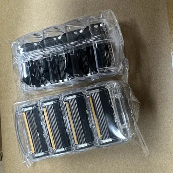 Rasoir manuel pour hommes, lame à cinq couches en acier inox...