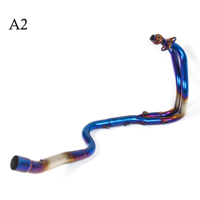 

Slip on For KAWASAKI Ninja 250 Ninja 300 Z250 Z300 Motorcycle Exhaust Modify Muffler Escape Moto Stainless Steel Front Link Pipe