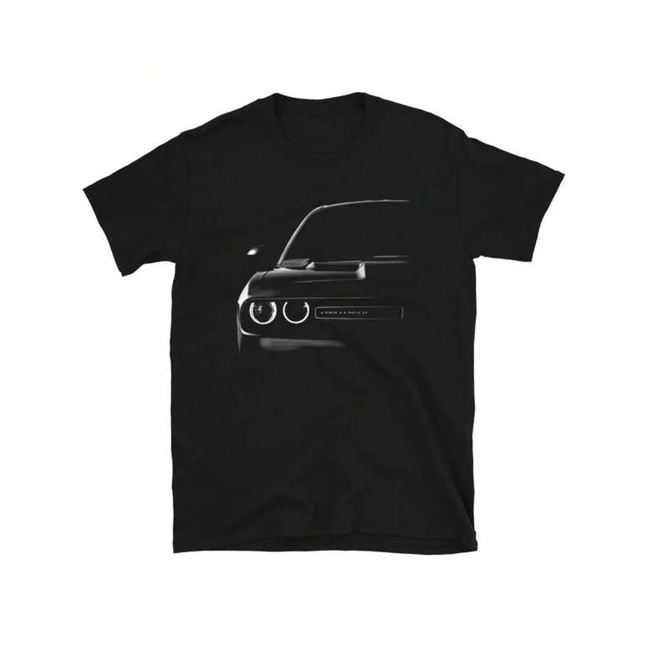 Challenger Mens T-Shirt American Muscle Sports Race Car Classic Adult Tee