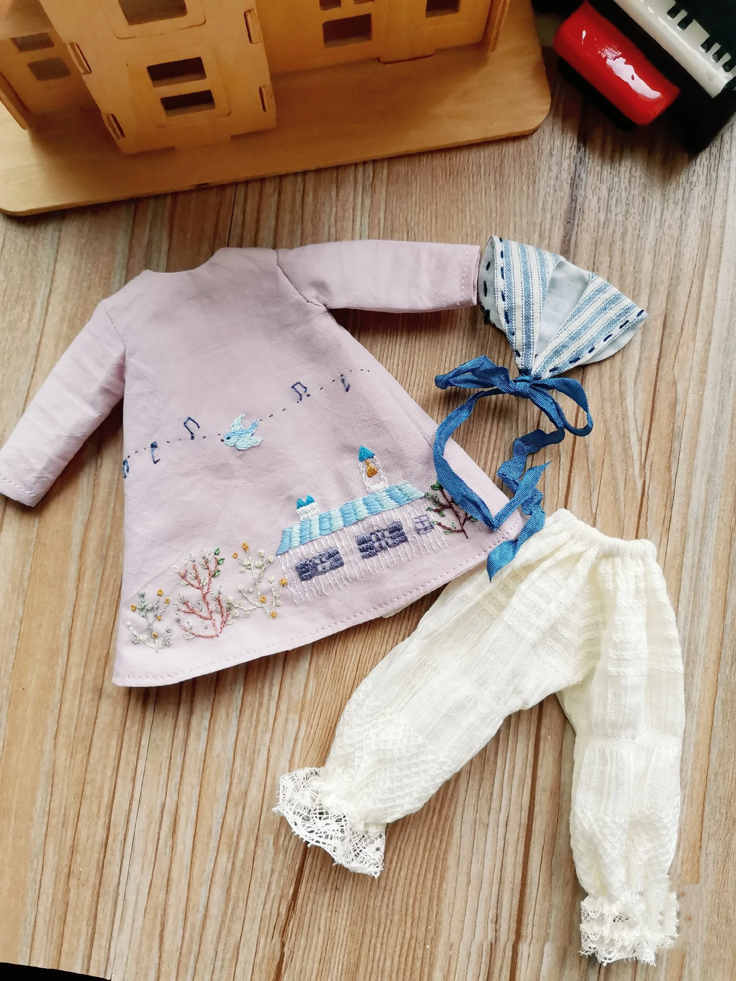 Dula Pop Kleding borduren voor Blythe ob24 ob22 Azone Licca ICY JerryB 1/6 Bjd Pop Accessoires