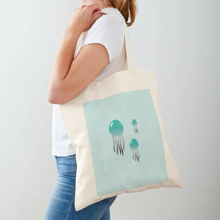 

Blue Jellyfish Tote Bag hand bag hand bags Cloth bags Reusable bags