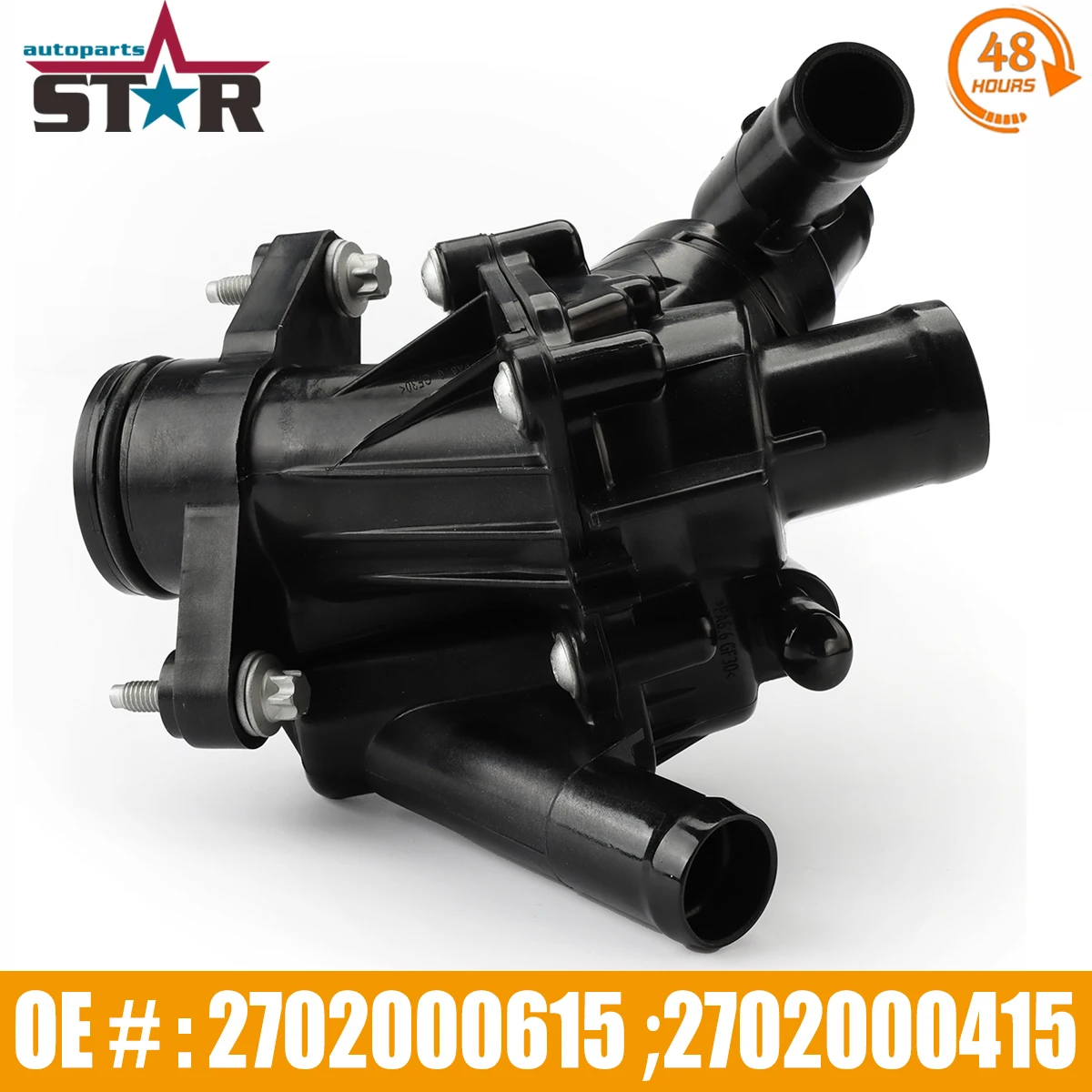 2702000315 2702000415 2702000615 2702002200 A2702000615 A2702000315 Turbo Engine Thermostat For Benz CLA250 Base Sport CLA45 AMG