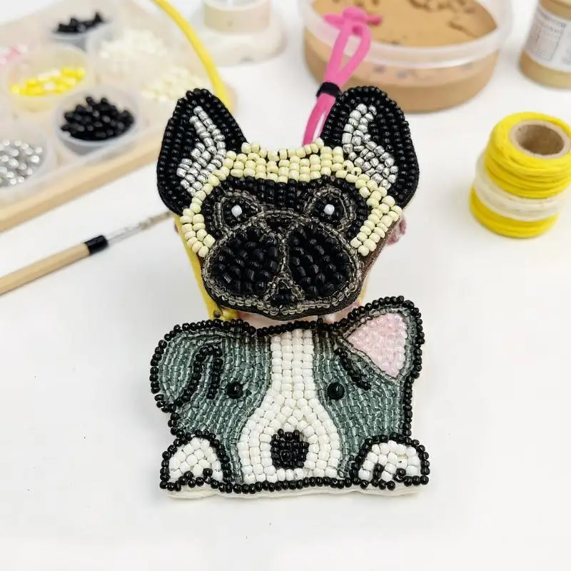 Fetching Dog Emblem Lanyard Patch Football Pendant Home Decorative Gifts.