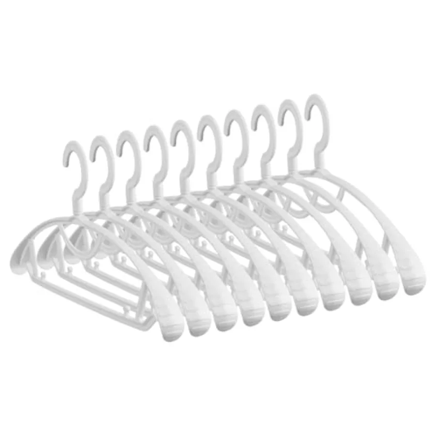 

Suit Hangers 20 Pack - No Shoulder Bump Heavy-Duty ABS Plastic Sturdy Hanger with Wide Shoulder for Jackets Coats Blazers Anti-