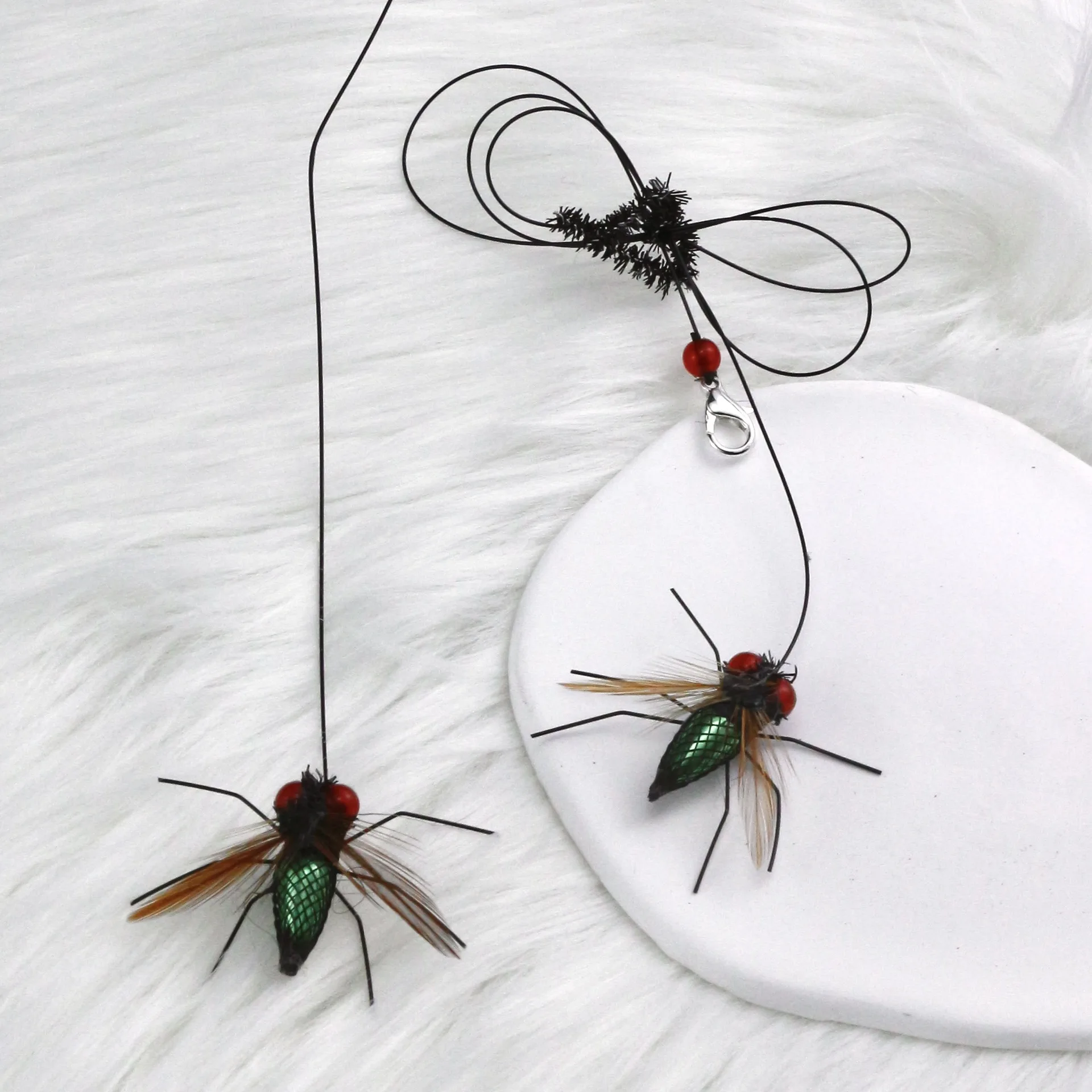 2Pcs Simulated Fly … - image