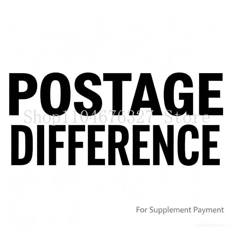 Postage Price Adjustment for Balance Payment
