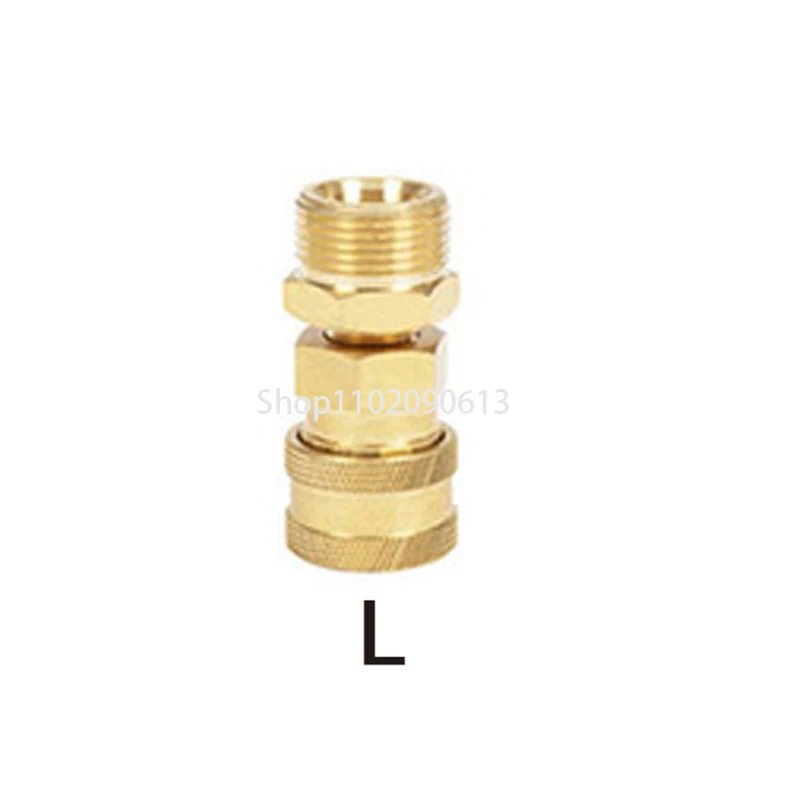 Snelkoppeling Voor Hogedrukreiniger 1/4 "Naar Spuitpistool Toverstaf Lans Bajonetadapter 1/4" Snelkoppelingsmontage Voor Karcher